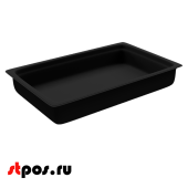Гастроемкость из полипропилена 530х325х65мм (GN1/1 h-65)  черный R