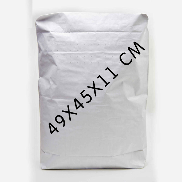 01_Мешок Клапанный (Закрытый) 450х490х110 мм, двухслойный, Белый