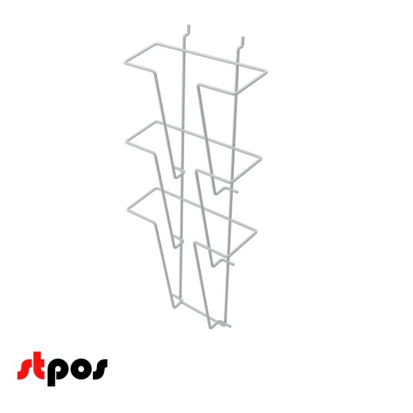 00_Карман для экономпанели А4 тройной, RAL9003, Белый