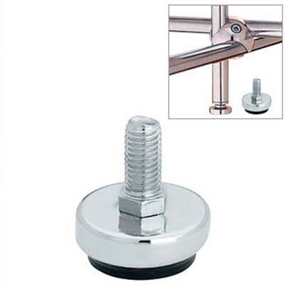 stpos_ Ножка регулируемая (резьба М10)  J-14 c , хром