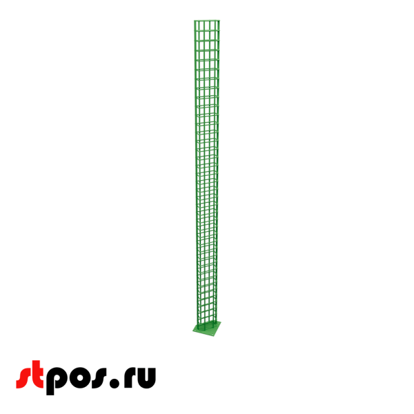 02_Стойка h 1567 RAL 6018 (светло-зеленый)