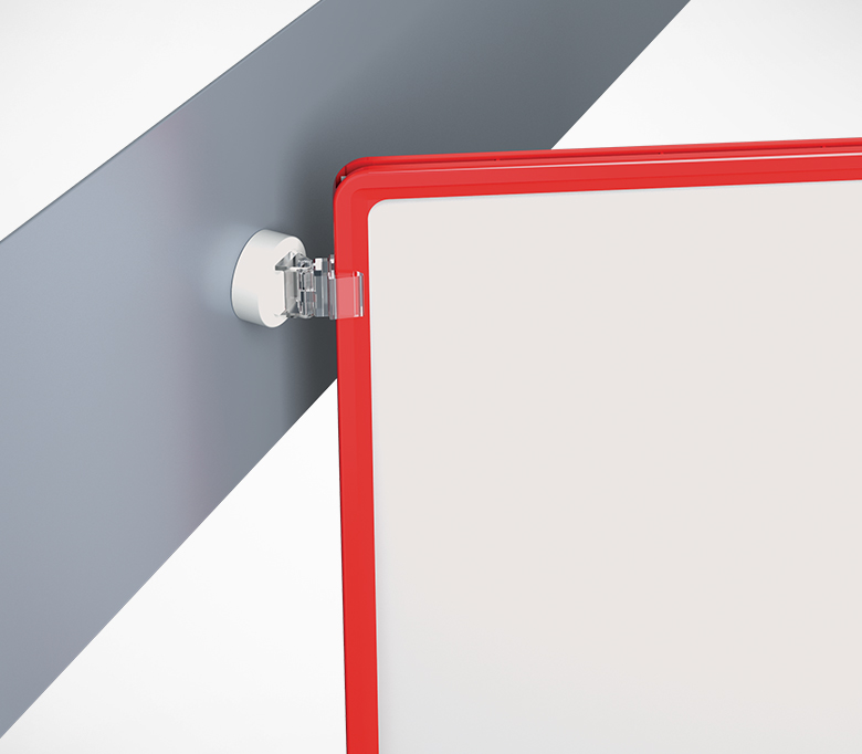 02_Круглый магнитный держатель рамки с изменяемым углом наклона к поверхности MGT-RND-180