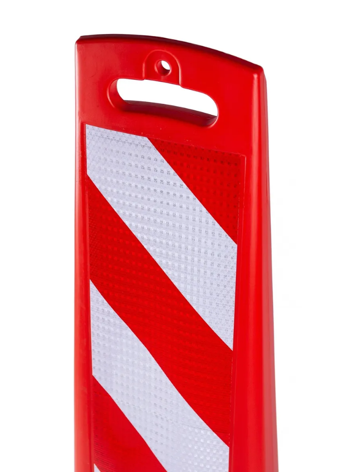 03_Сигнальный щит Солдатик из оранжевого пластика