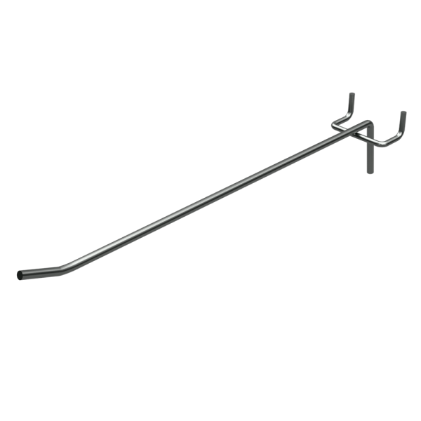 sk_Крючок для перфорации одинарный 300мм, цинк-хром, d5, шаг 45