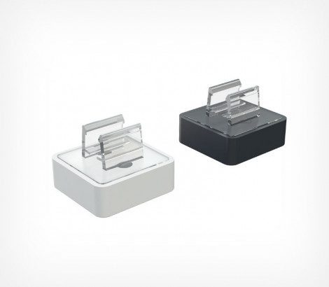 01_Магнитный держатель рамки под углом 90° к поверхности А6-А3 MAGNET-90, Черный