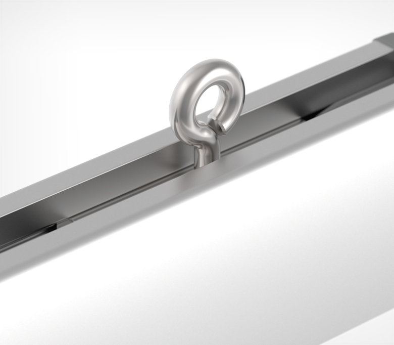 02_Петля металлическая для подвешивания UNI-LOOP-M