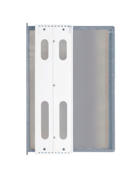 sk_НАСТЕННАЯ перекидная система с 10-ю карманами А4, серый