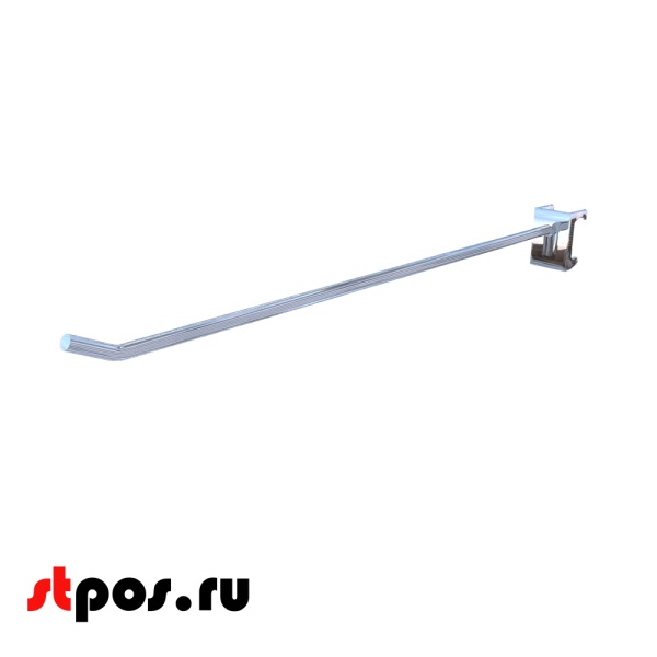 00_Кронштейн прямой  d-8мм ,400мм,хром