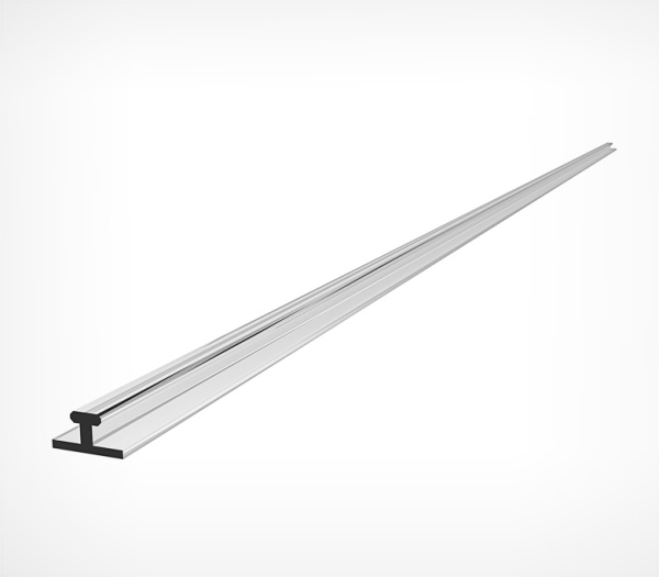 01_Т-профиль пластиковый для крепления разделителей на полке T-RAIL10, длина  550 мм
