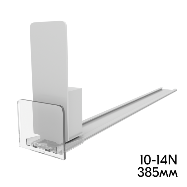 sk_Пружинный толкатель 40х100 мм FORTA MAGNA-2 10-14N, с ограничителем 55х56 мм, 10-14 ньютонов, 385 мм