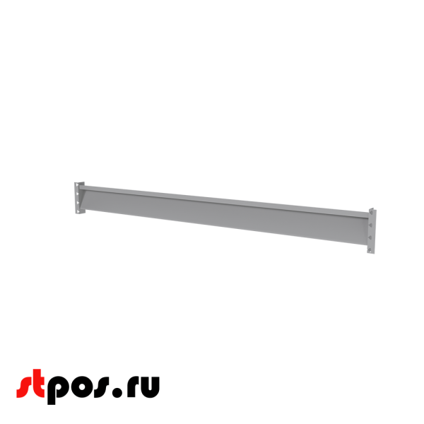 00_Балка верхняя Z-125х40 мм, 1635 мм, Глянец, RAL9016 Белый