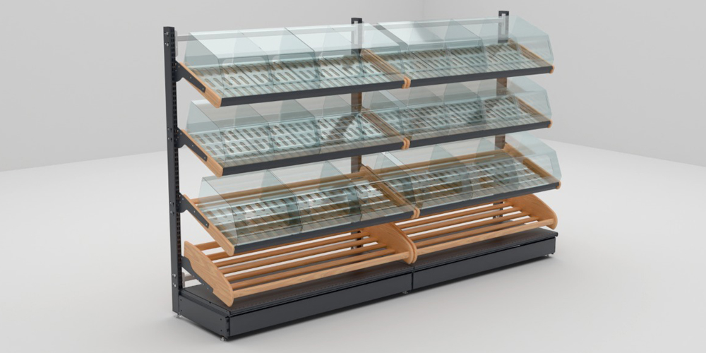 Хлебный стеллаж сборный