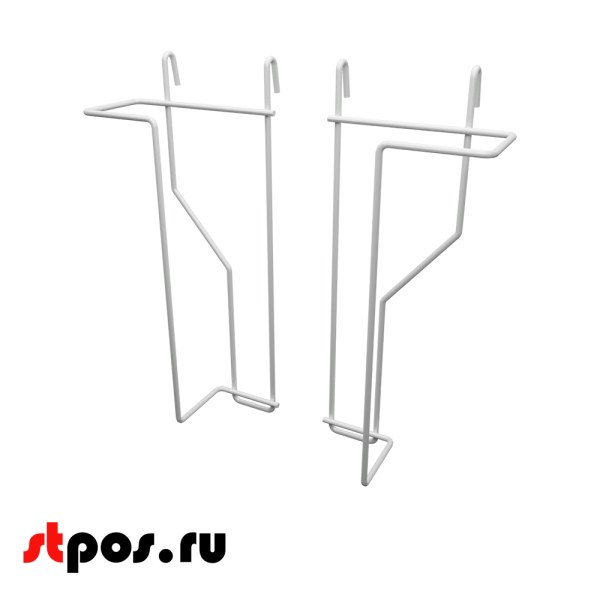 00_Карман на сетку раздвижной, RAL9003, Белый