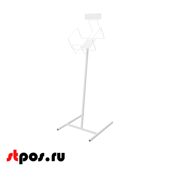 01_Стойка для журналов А4, RAL9016, Белый