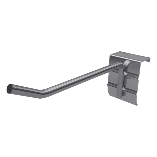 sk_Крючок для штанги 30х15 мм, одинарный, 100мм, d5мм, Цинк-хром