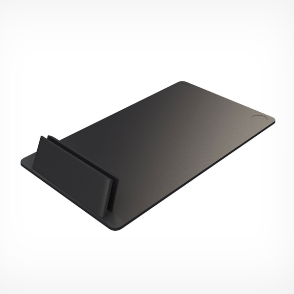 01_Держатель ценника пластиковый под углом 75° CARDFIX-75, черный