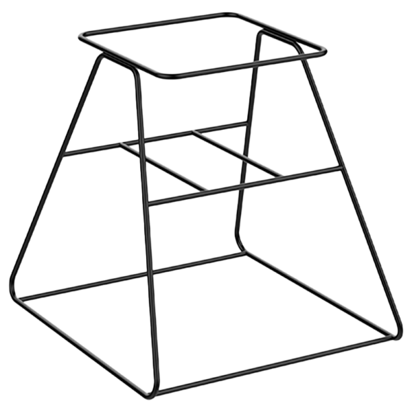 sk_1_Стационарный накопитель для корзин QUADRO, 400400х400мм, Черный