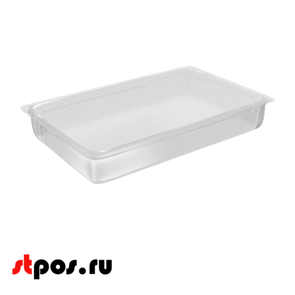 00_Гастроемкость из поликарбоната 530х325х100мм (GN11 h-100) прозрачный