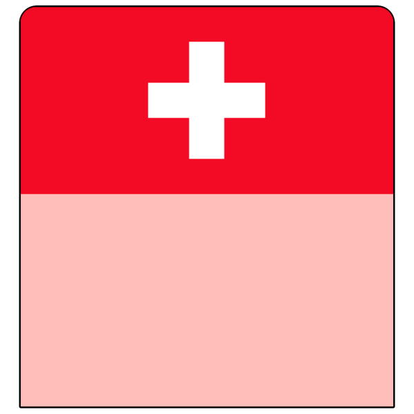 sk_Шелфстоппер stpos ФЛАГИ (Швейцария) из ПЭТ 0,3мм в ценникодержатель, 70х75 мм, розовый