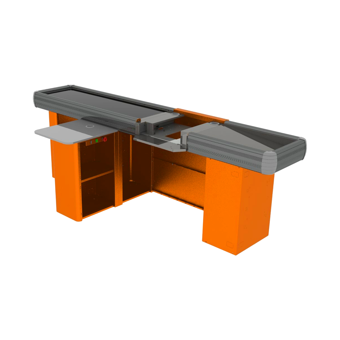 Кассовые боксы 2800 ГИПЕРМАРКЕТ PLUS (с транспортером)
