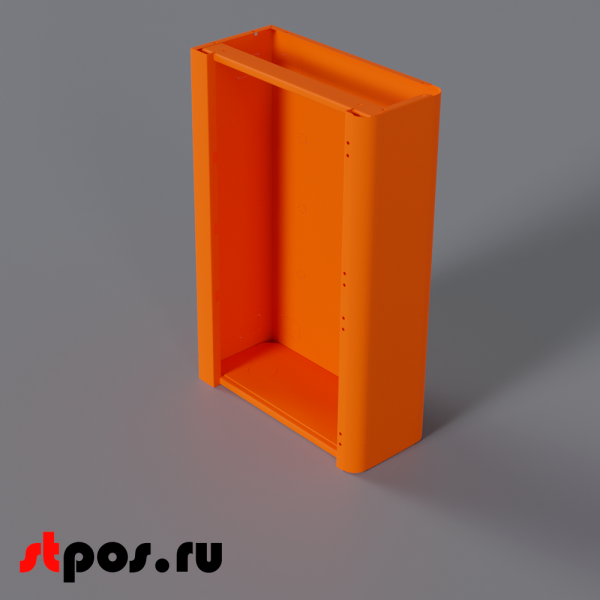 00_Тумба для кассового бокса МИНИМАРКЕТ и МИНИМАРКЕТ PLUS, RAL2004, Оранжевый