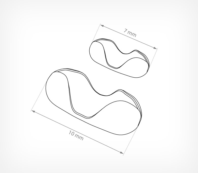 04_Замок-соединитель 2мм для шариковой цепи BC-CONNECTOR