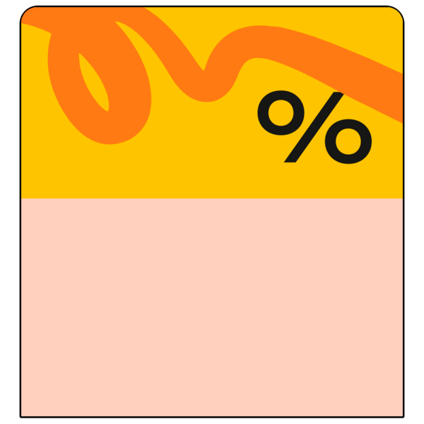 sk_Шелфстоппер stpos TAPE из ПЭТ 0,3мм в ценникодержатель, 70х75 мм 