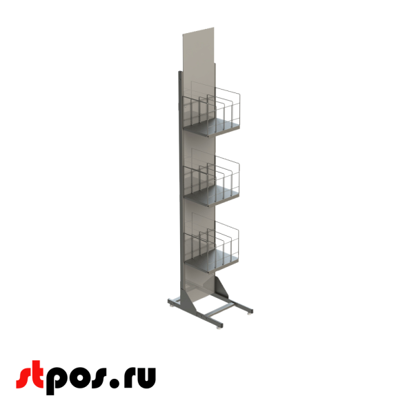 00_Стенд для пены 500х300х1600 мм, Глянец, RAL9016 Белый