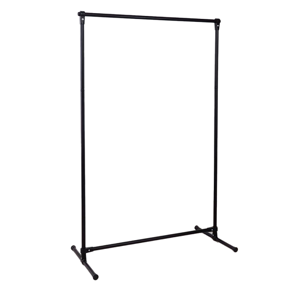sk_Вешалка напольная - рейл, 1510х1100х500 мм, OLMA, Черный муар