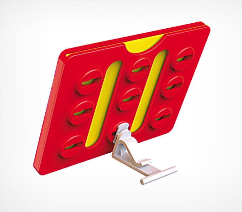 2_Универсальная клипса - задняя опора рамок ТЕХНО МИНИ TECHNO SUPPORT CLIP