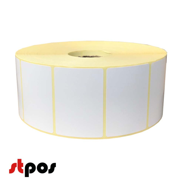 00_Термо-трансферная полуглянцевая этикетка  58х40х3000 (58х40мм, 3000шт,)