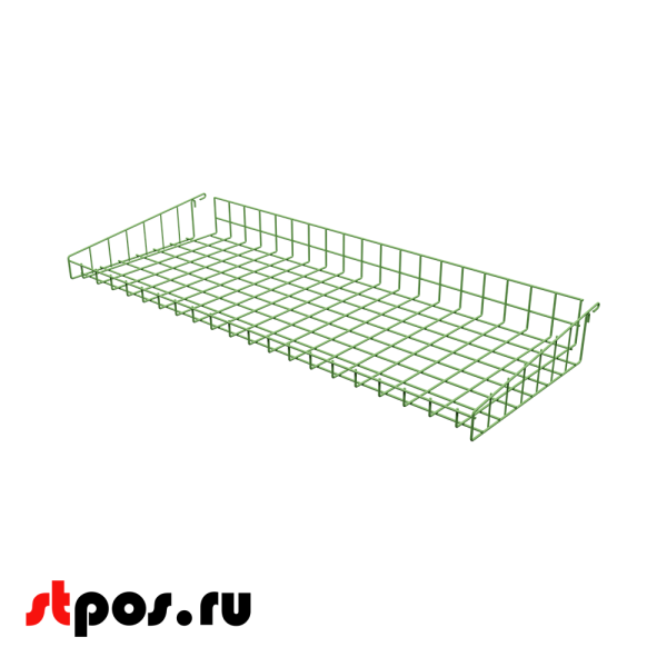 00_Корзина боковая 1000 нижний ярус RAL 6018 (светло-зеленый)