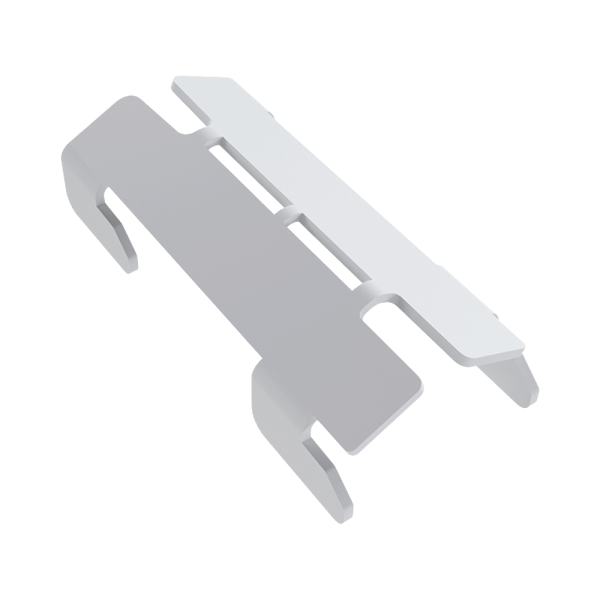 sk_Кронштейн крепления стенки сетчатой (25 серия), Глянец, RAL9016 Белый