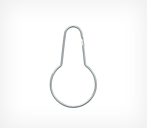 01_Карабин из оцинкованного металла для крепления на трубу CLASP