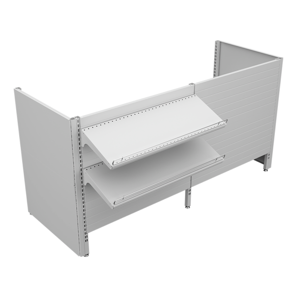 sk_Кассовый модуль 1450х600х1200 мм, Нордика, Глянец RAL9016, Белый sk_Кассовый модуль 1450х600х1200 мм, Нордика, Глянец RAL9016, Белый