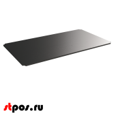 Полка ЛДСП 1160х630 мм стола для распродаж, Глянец, RAL9005, Черный