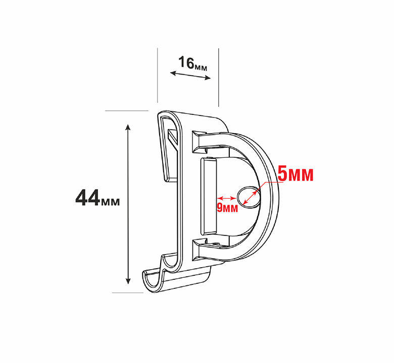 04_Универсальный держатель рекламных стопперов UNI-CLIP