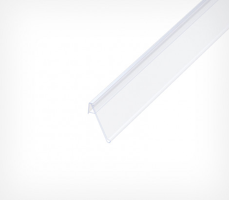 01_Ценникодержатель полочный самоклеящийся NO60