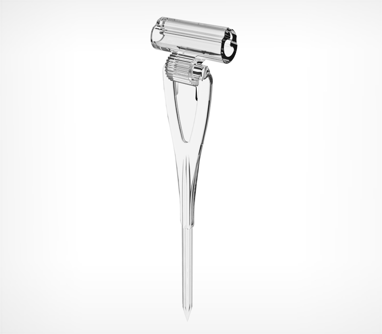 01_Комплект ДЕЛИ с иголкой DELI-STICK-SET, Прозрачный