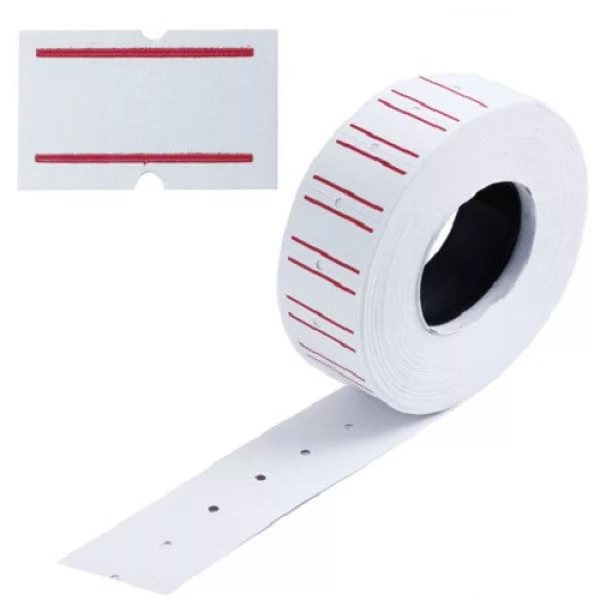 01_Этикет-лента МНК (прямоугольная) 21,5х12 (700эт.х270рол) белая с полосой