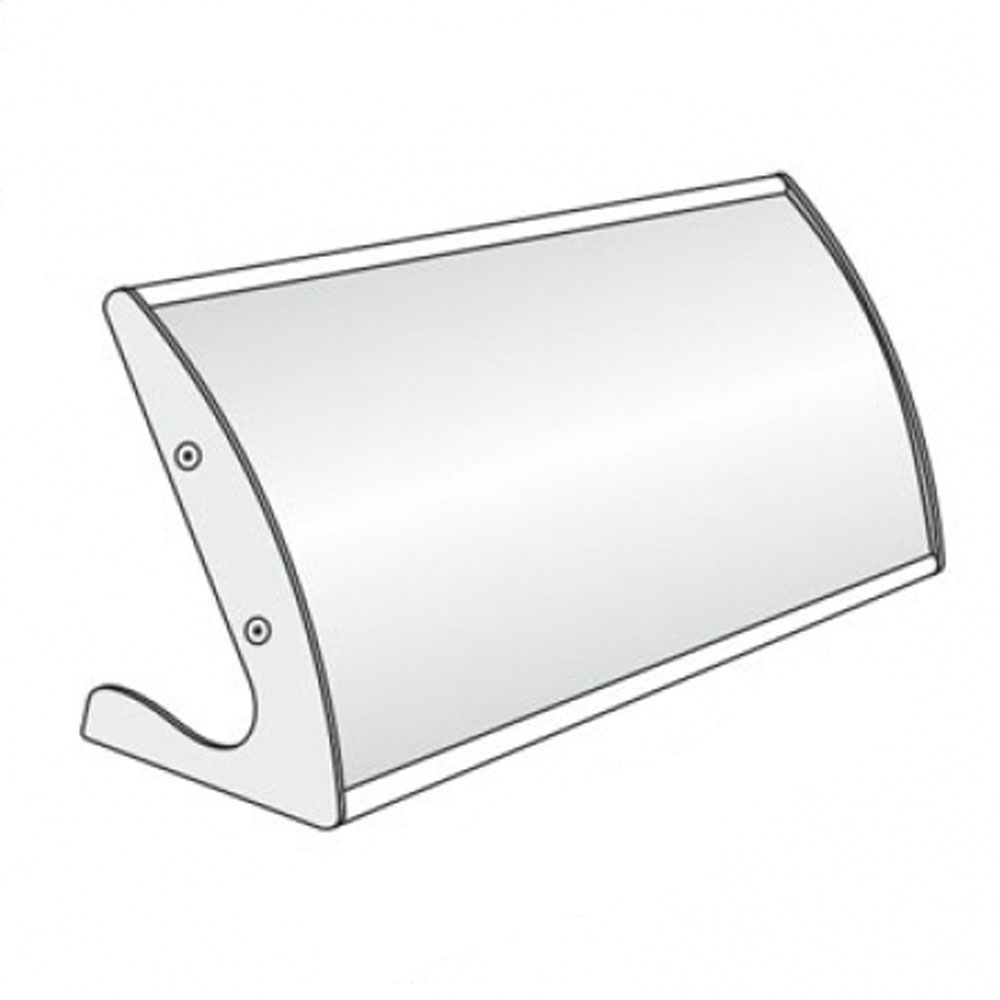 05_Настольная табличка односторонняя 100х300 мм, ПЭТ 0,5