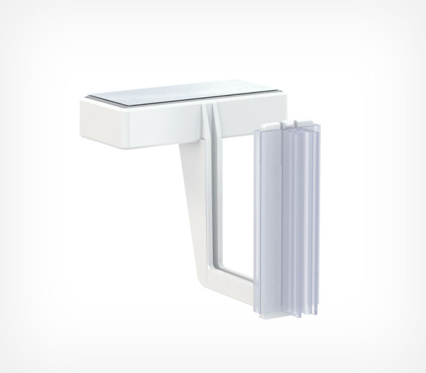 01_Магнитный держатель вывески MAG-GRIP, Белый