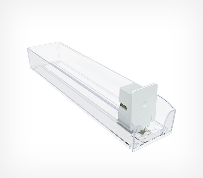 01_Пластиковый лоток для сигарет 285мм с интегрированным толкателем SIG-TRAY 01_Пластиковый лоток для сигарет 285мм с интегрированным толкателем SIG-TRAY