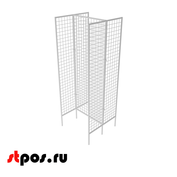 00_Модуль 1шт + Модуль двойной 2 шт 1830х680х645 крашеный Белый