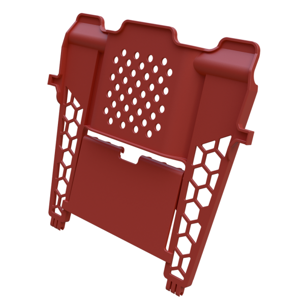 sk_Детское сиденье для покупательских тележек SURF S (в сборе), RAL2002 Красный