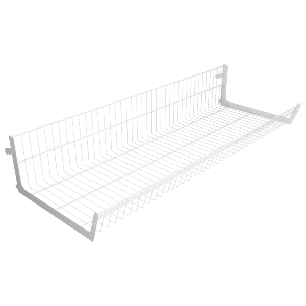 sk_Основание корзины сетч.навесной 500х1250х200мм (унив.для25/50серии), Глянец, RAL9016 Белый