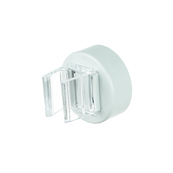 sk_Круглый магнитный держатель пластиковой рамки под углом 90˚ к поверхности MGT-RND-90, серый