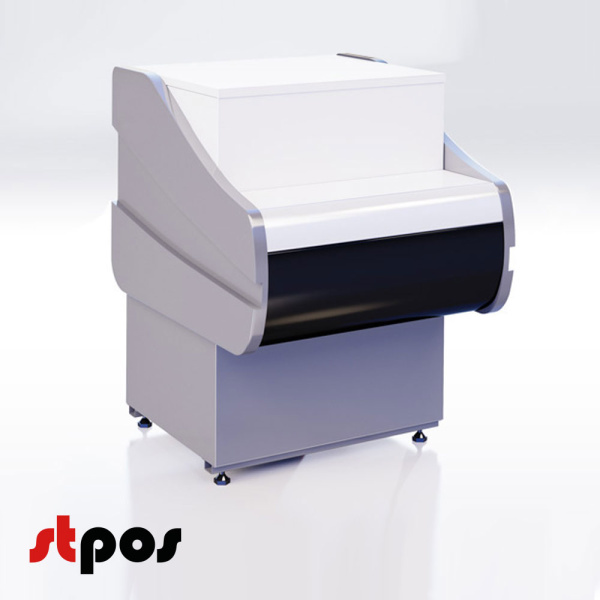 1_Кассовый прилавок CRYSPI OCTAVA KNP 1200, RAL 3002