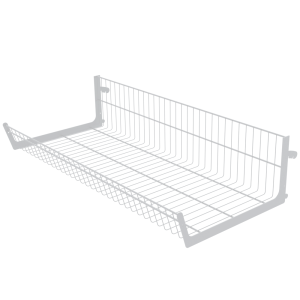 sk_Основание корзины сетч.навесной 500х1000х200мм (унив.для25/50серии), Глянец, RAL9016 Белый