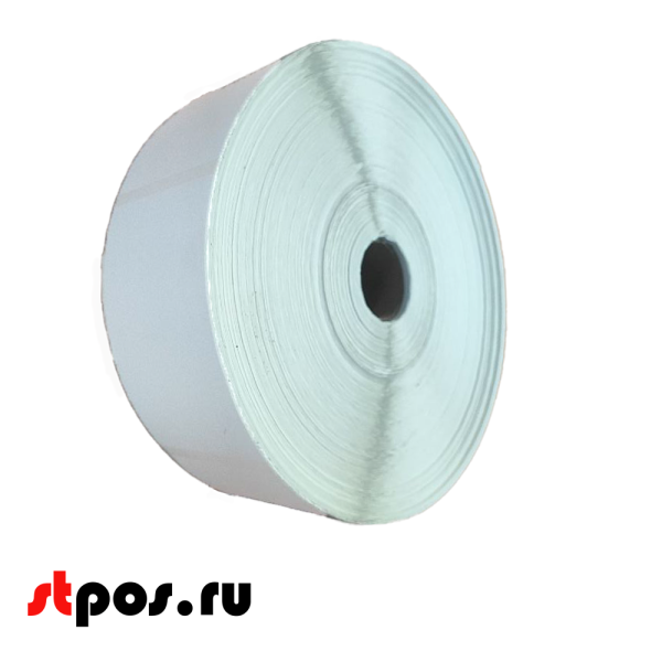 00_Термо-трансферная полуглянцевая этикетка 75х120х2500 (75х120 мм, 2500шт, вт40)